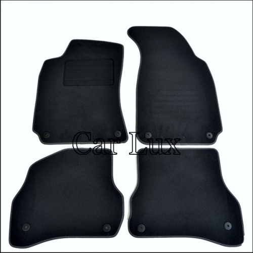 Alfombras coche Alfombrillas para VW Passat 3C HIGH LINE Velour